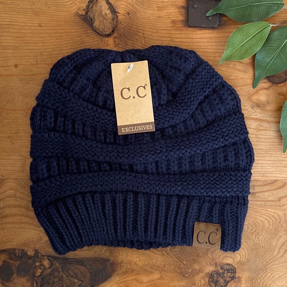 💓 Navy CC Beanie